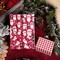Paper Roll 17 Inch X 40 Feet (56.6 sq. ft. ttl.) Joyful Santa Design Perfect for Christmas, Party, Xmas, Holiday Gift Wrap